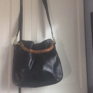 Black Gucci shoulder bag